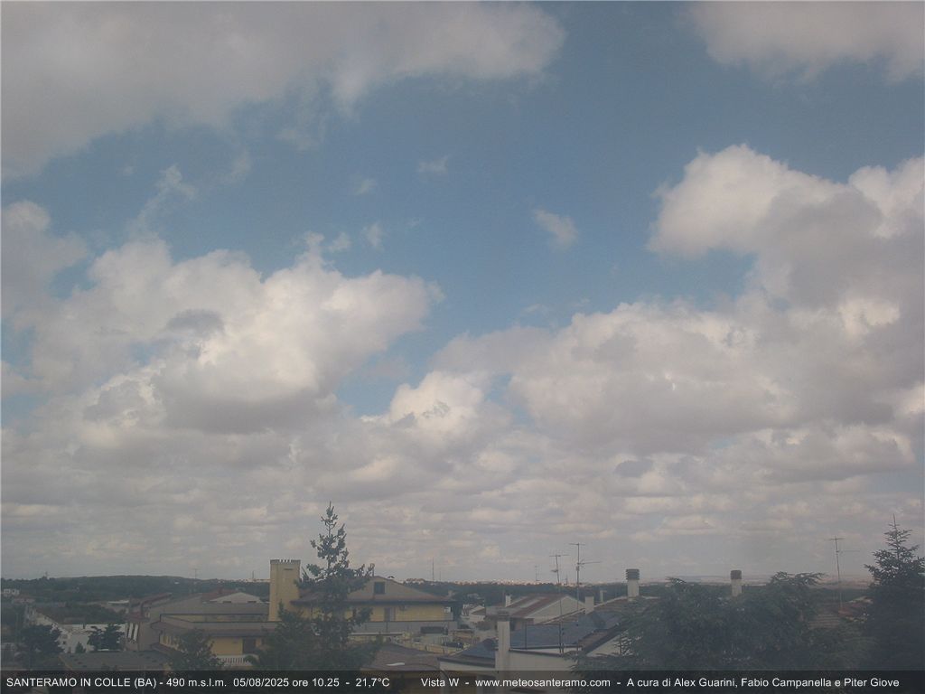 Preview delle webcam di Santeramo in Colle